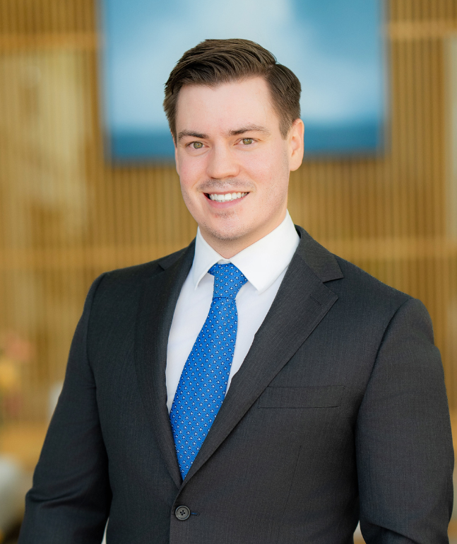 Headshot of TLD Law Associate Brennan O'Boyle
